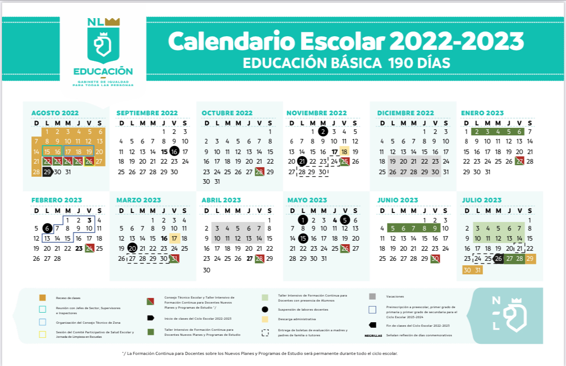 Tiene Nuevo León nuevo calendario escolar » Noticiero de Victoria